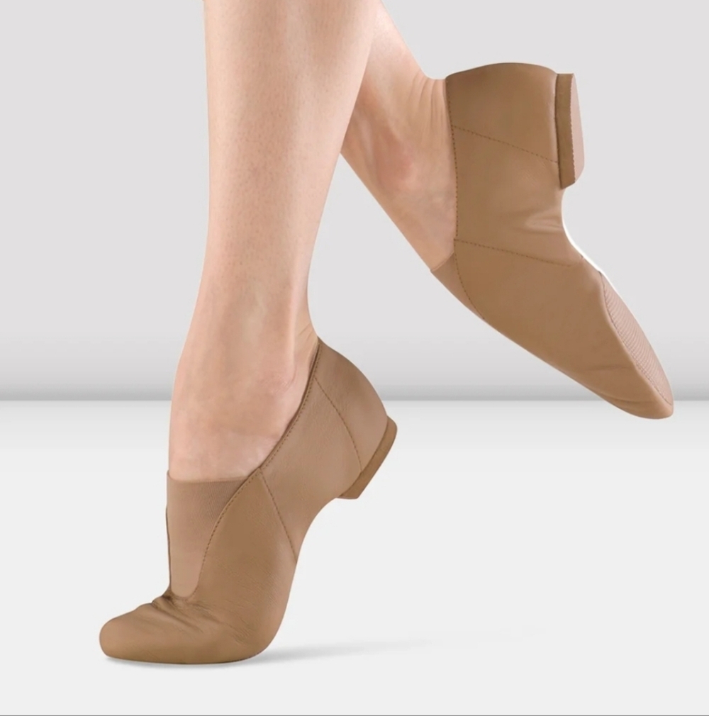 BLOCH Ladies Super Jazz Slip On Jazz Shoes - Picture 2 of 9